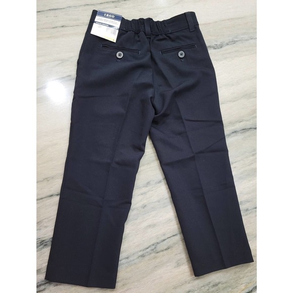 Izod Blue Flat Front Dress Pants Size 4 NWT - Picture 5 of 10